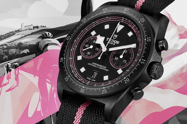 WatchTime-Tudor-PelagosFXDChronoPink-Detail.jpg Tudor – Pelagos FXD Chrono Pink, Chronograph mit Automatikkaliber und Carbon-Gehäuse
