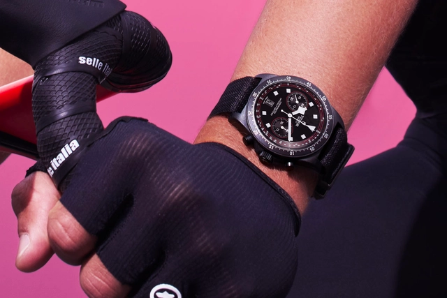 Tudor: Pelagos FXD Chrono Cycling Edition am Handgelenk Tudor: Pelagos FXD Chrono Cycling Edition am Handgelenk