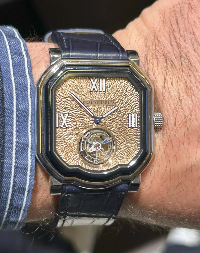 Gerald Charles Maestro 9.0 Roman Tourbillon Wristshot