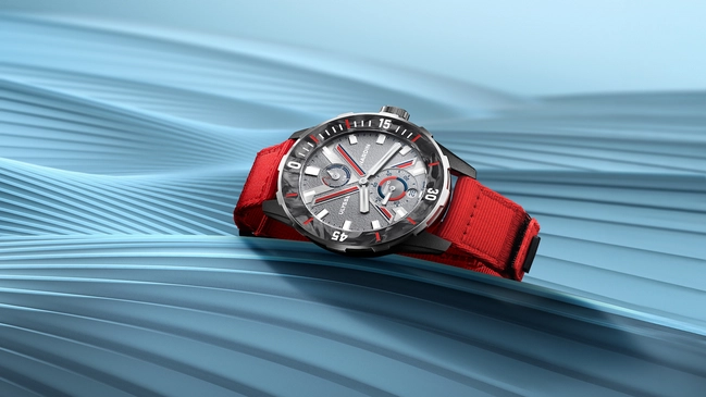 Ulysse Nardin Diver Net Vendée Globe mit rotem Armband
