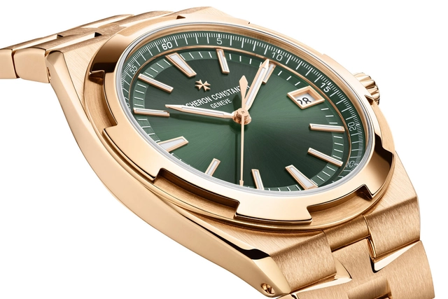 Vacheron-Constantin-Overseas-Automatik-Rosegold-mit-gruenem-Zifferblatt.jpg Vacheron Constantin Overseas Automatik in Roségold mit grünem Zifferblatt