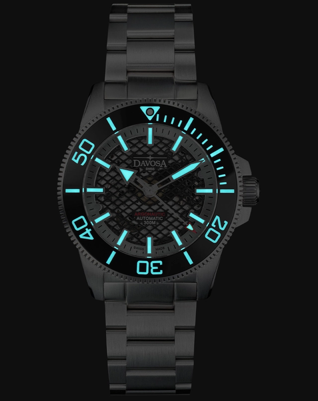 Davosa – Argonautic 41 Shark Diver Limited Edition Automatic, Taucheruhr Davosa – Argonautic 41 Shark Diver Limited Edition Automatic, Taucheruhr mit Superluminova