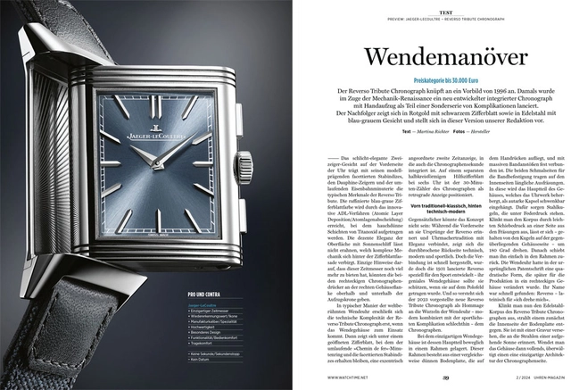 UHREN-MAGAZIN 2.2024: Jaeger-LeCoultre