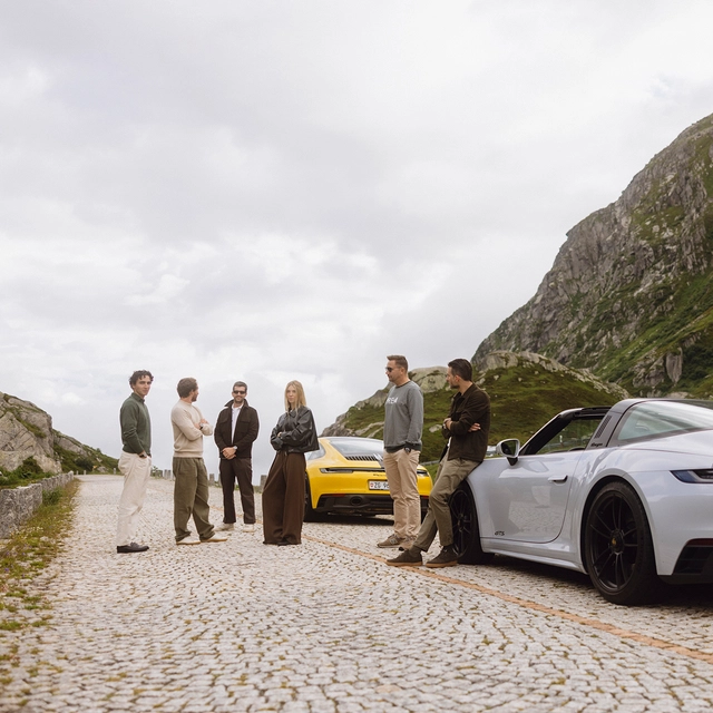 TAG Heuer Roadtrip mit Persönlichkeiten aus der Welt der Uhren, des Motorsports und der Automobilkultur