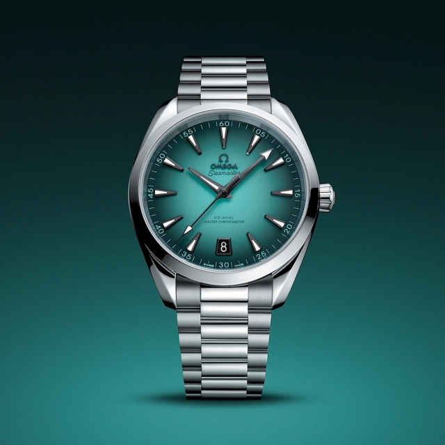 Klomplettansicht der Omega Seamaster Aqua Terra 150M
