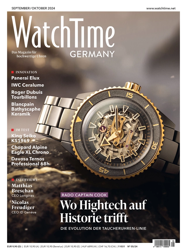 WatchTime Germany Printmagazin für September/Oktober 2024