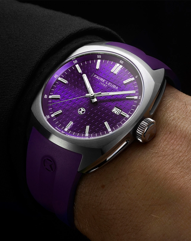 Favre Leuba Chief Date Royal Purple