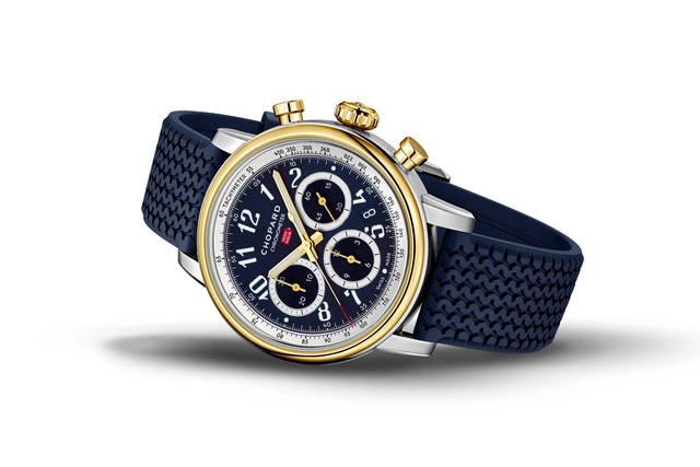 Chopard Mille Miglia Classic Chronograph JX7 Bicolor liegend