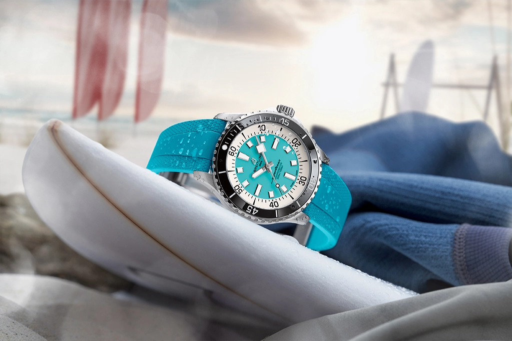 Leuchtende Vielfalt + Tieftauch-Power: neue Breitling Superocean Uhren ...