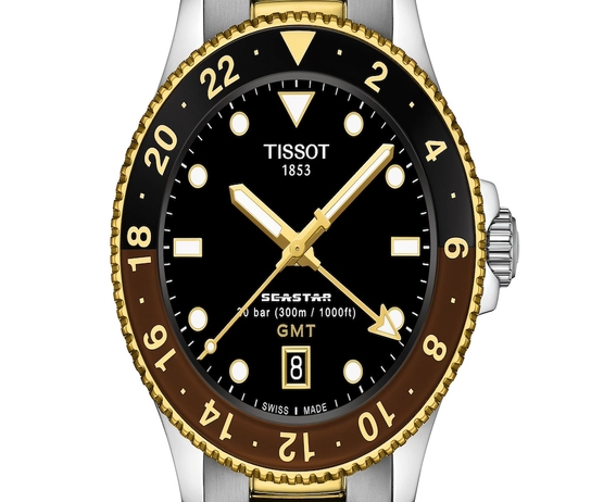 Die Tissot Seastar 1000 Quartz GMT im Detail