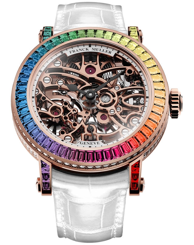 Franck Muller – Round Skeleton Baguette