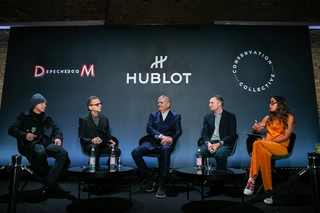 Depeche Mode beim Panel Talk mit Hublot in Berlin