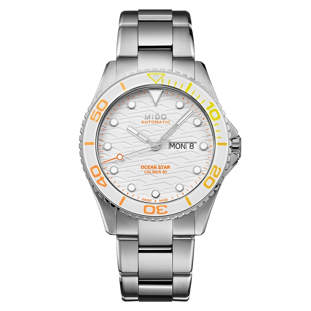 Mido-Ocean-Star-Icrimax-Huber-Front-White-Steel.jpg Mido Ocean Star 200C x iCrimax in Weiß