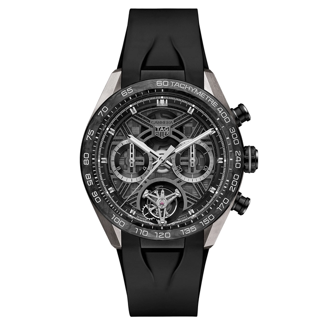 TAG Heuer Carrera Chronograph Tourbillon Extreme Sport, Automatik, 44 mm, Titan, Referenz CBU5080.FT6272, 25.700 Euro