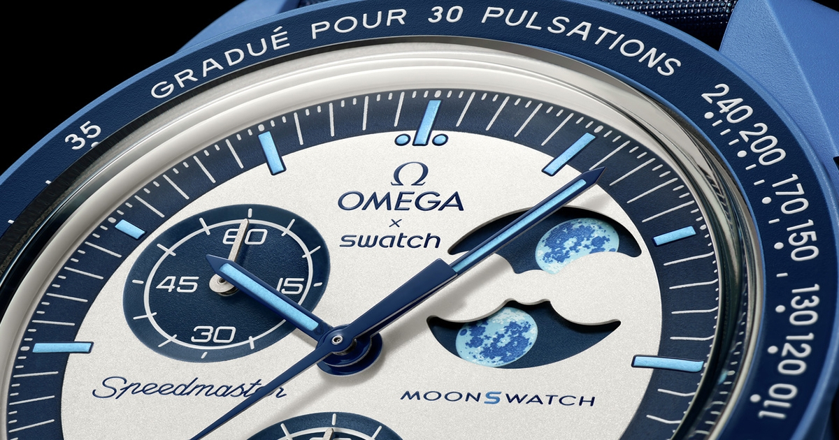 Neue MoonSwatch, die den blauen Supermond verewigt! | WatchTime