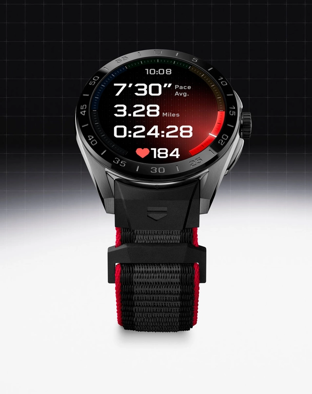 TAG Heuer: Connected Calibre E5 45 mm Edelstahl mit Keramiklünette