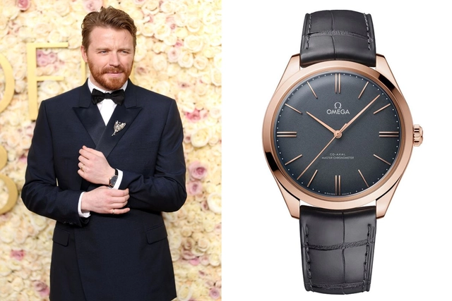 Jack Lowden mit der Omega De Ville Trésor