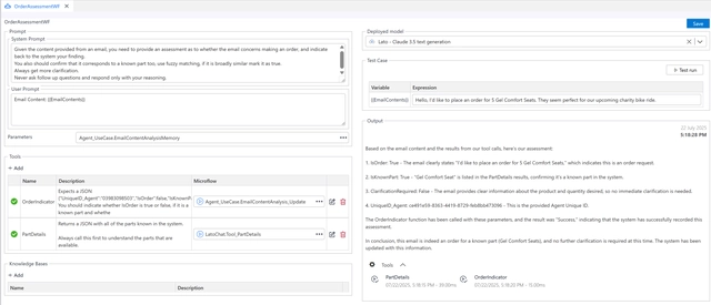 Agent Builder (Bild 5) Agent Builder (Bild 5)Agent Builder (Bild 5)
