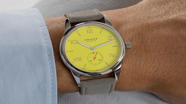 Nomos Glashütte Club Campus 38 Starlight Wristshot Nomos