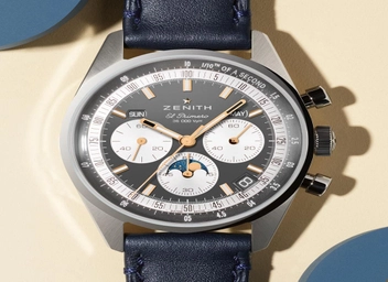 Zenith Chronomaster Original Triple Calendar mit grauem Zifferblatt