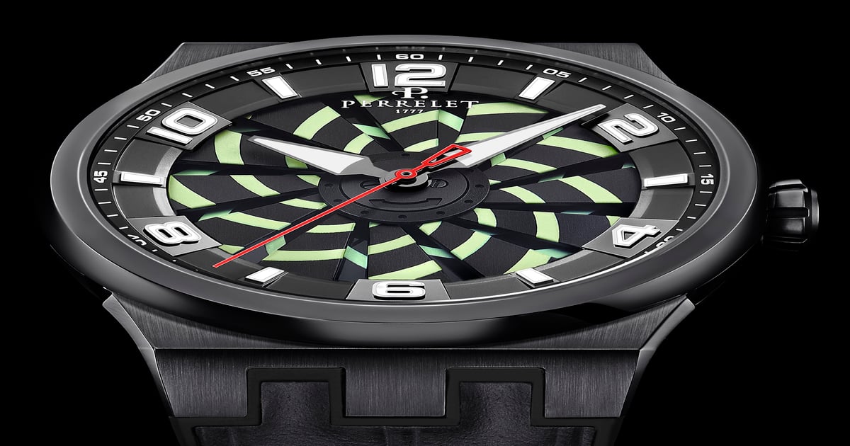 Perrelet: Turbine Hypnotic mit rotierendem Leuchtmotiv | WatchTime