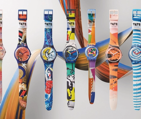 Swatch x Tate Gallery Kollektion mit 7 neuen Uhren