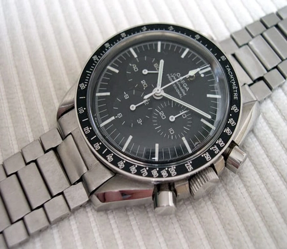 Diese Omega Speedmaster Professional 1967 kostete 1999 circa 900 Euro