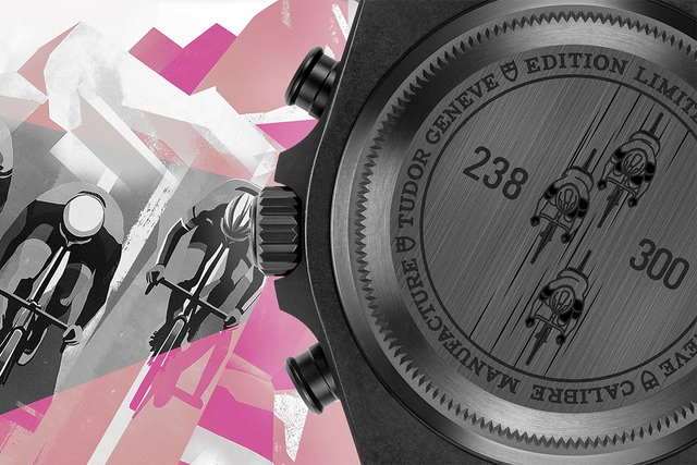WatchTime-Tudor-PelagosFXDChronoPink-Rückseite.jpg Rückseite der Tudor – Pelagos FXD Chrono Pink, Chronograph mit Automatikkaliber und Carbon-Gehäuse
