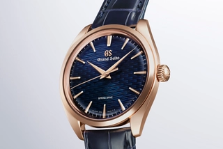 Das „Wagara“-Muster der Grand Seiko Chisen Teien SBGY040 erinnert an japanische Teiche.