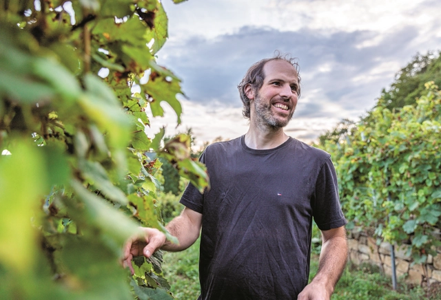 10.png Lachender Winzer in seinem Weinanbaugebiet