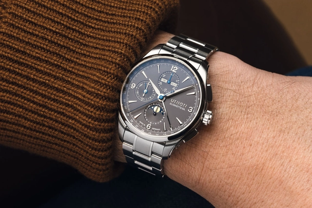 Union Glashütte Belisar Chronograph Mondphase Wristshot