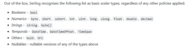 SeriLog behandelt Parameter in Logging-Strings gesondert (Bild 2) SeriLog behandelt Parameter in Logging-Strings gesondert (Bild 2)