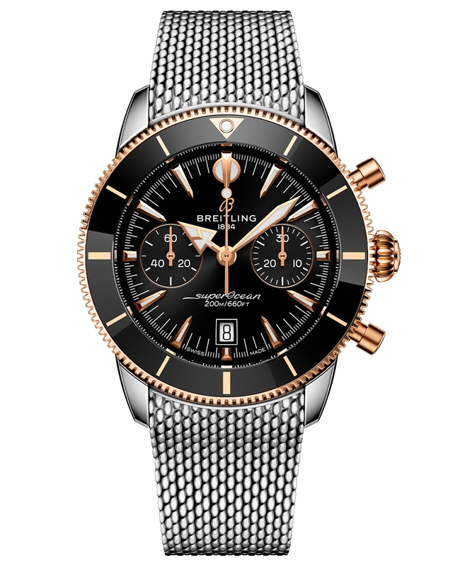 Breitling – Superocean Heritage, Edelstahl-Taucheruhr mit Chronograph und Manufakturkaliber