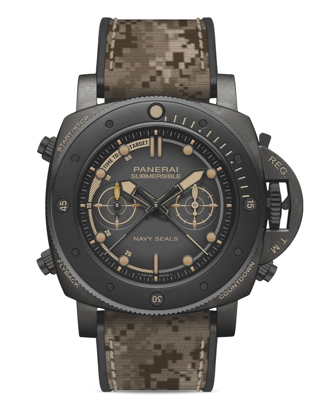 Panerai Submersible Chrono Navy Seals Titanio PAM01521