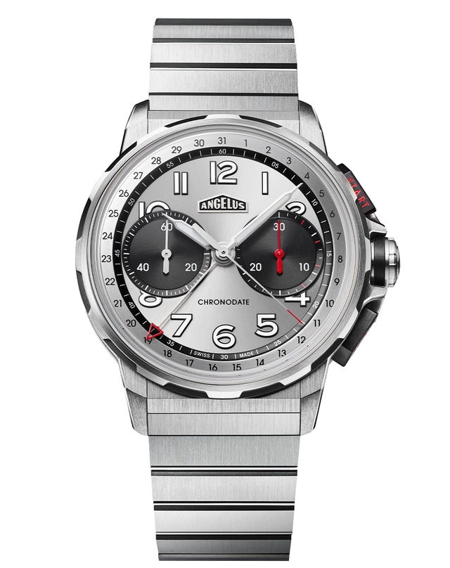 Angelus – Chronodate Titanium Magnetic Silver Edition