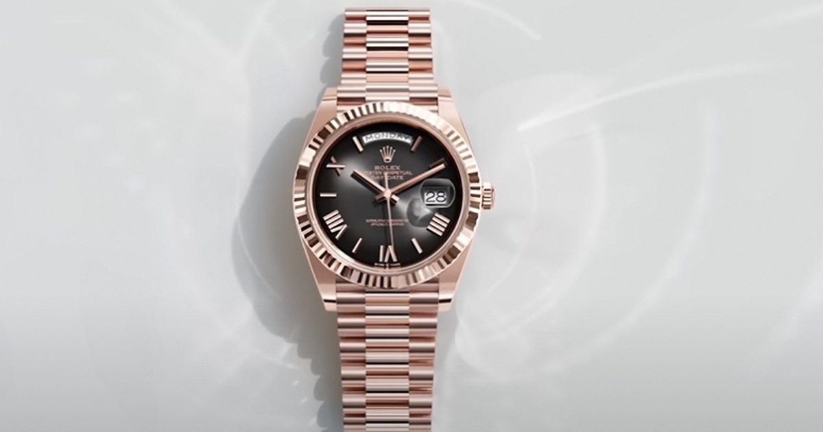 Rolex Day-Date 40 Oyster, 40 mm, Everose Gold