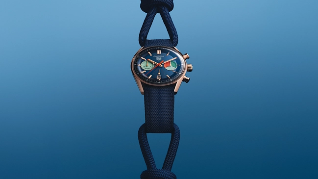 TAG Heuer Carrera Chronograph Skipper Gold CBS2241.FN8023