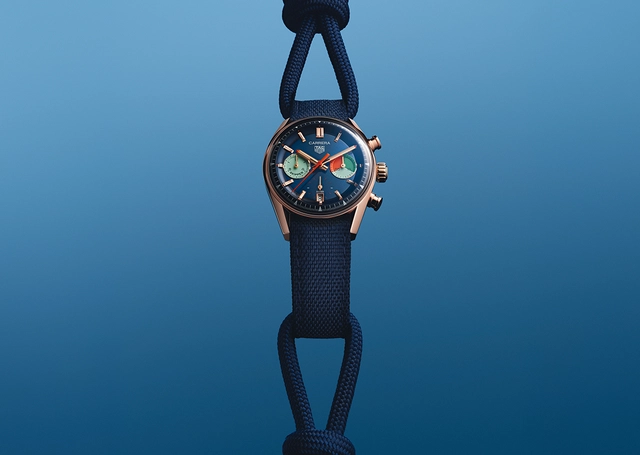 TAG Heuer Carrera Chronograph Skipper Gold CBS2241.FN8023