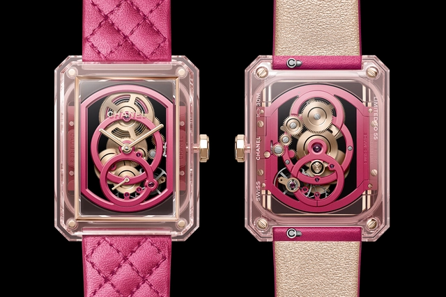 Chanel Boy-Friend X-Ray Skeleton Pink Edition