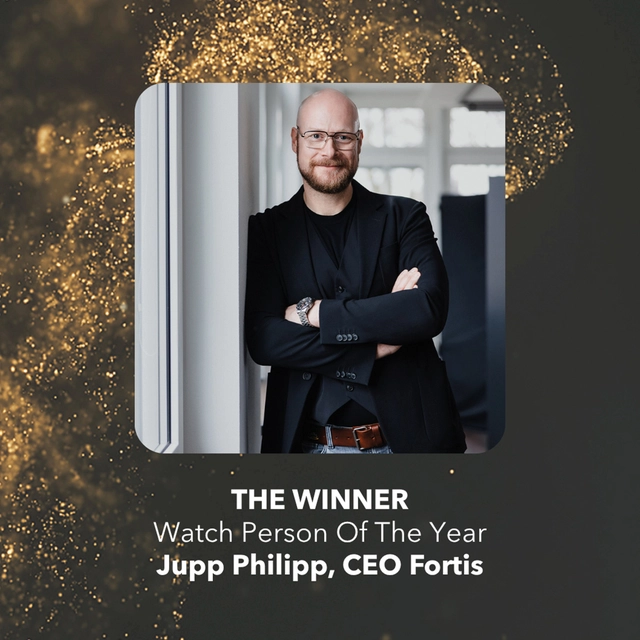 Watch Person Of The Year WatchTime Award goes to Jupp Philipp, Fortis