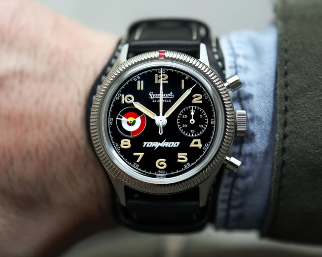 Hanhart: 417 ES Tornado Maiden Flight Limited Edition am Handgelenk