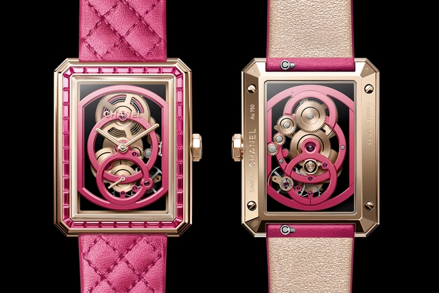 Chanel Boy-Friend Skeleton Pink Edition