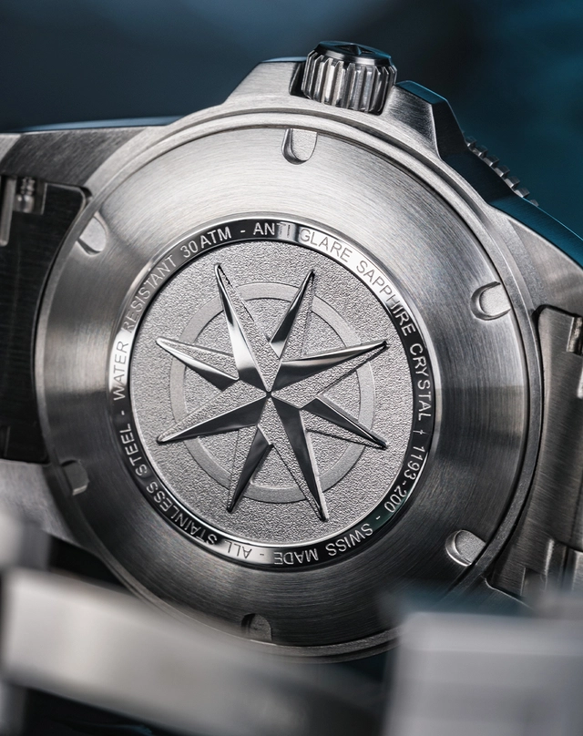 Davosa – Argonautic 41 Shark Diver Limited Edition Automatic, Taucheruhr Davosa – Argonautic 41 Shark Diver Limited Edition Automatic, Taucheruhr mit verschraubtem Gehäuseboden
