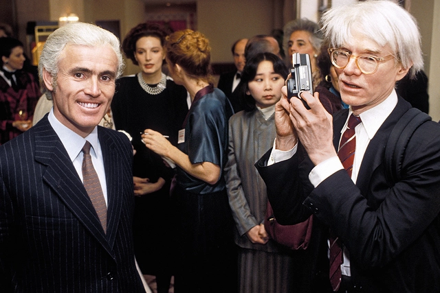 Yves Piaget und Andy Warhol