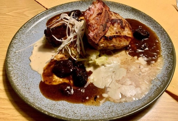 Wildschweinrücken