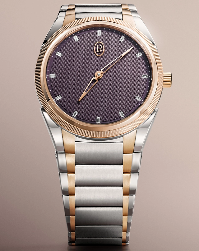 Parmigiani Fleurier – Tonda PF Automatic 36 mm „Deep Ruby“ Bicolor, Luxusuhr mit Automatikkaliber
