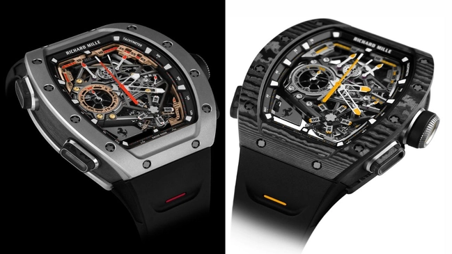Beide Varianten der Richard Mille RM 43-01 