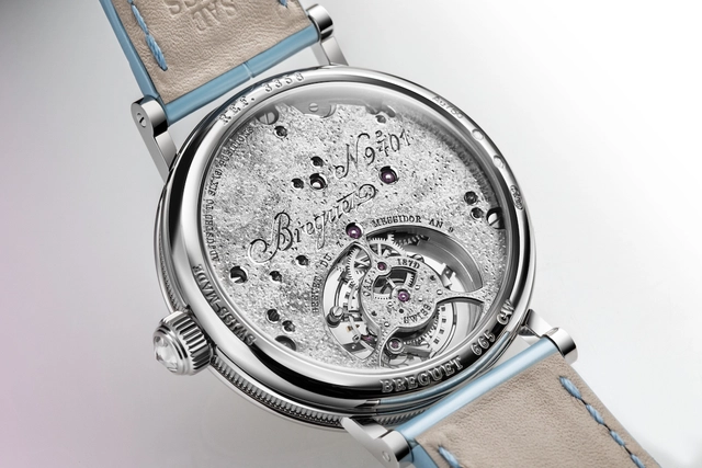 Rückseite der Breguet Classique Tourbillon 3358