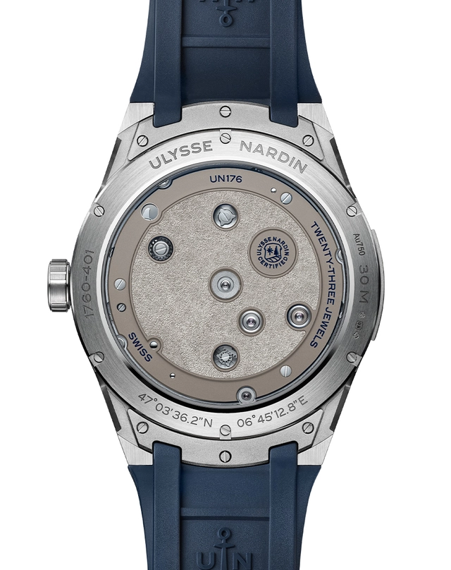 Ulysse Nardin – Blast Free Wheel Maillechort, Uhr mit Zifferblatt aus Neusilber