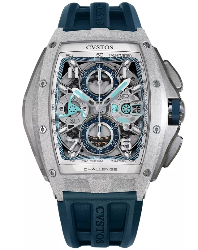 WatchTime-Cvstos-ChallengeIIIChronograph-S-Freisteller.jpg Cvstos – Challenge III Chronograph-S, Edelstahluhr, skelettiertes Ziffernblatt